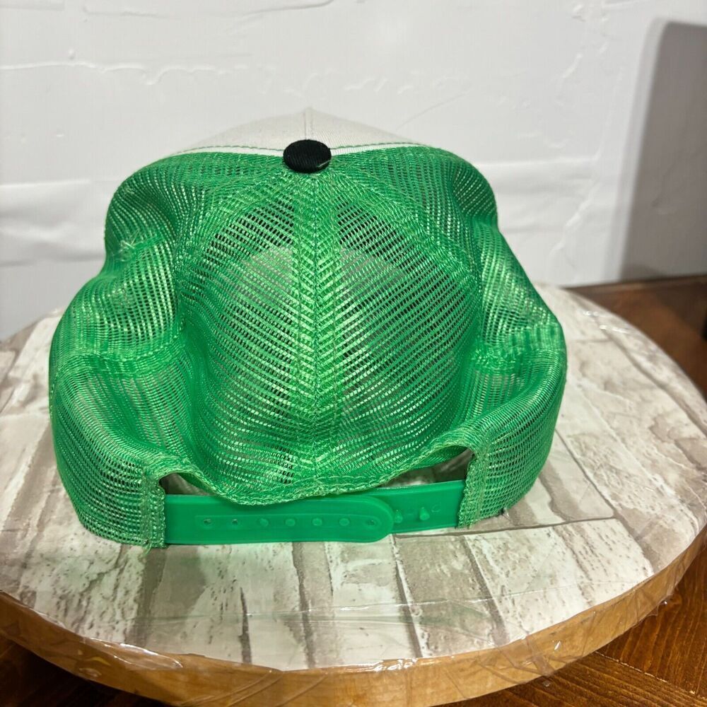 YETI Built For The Wild Trucker Hat Cap Green White Colorblock One‎ Size - Picture 4 of 9